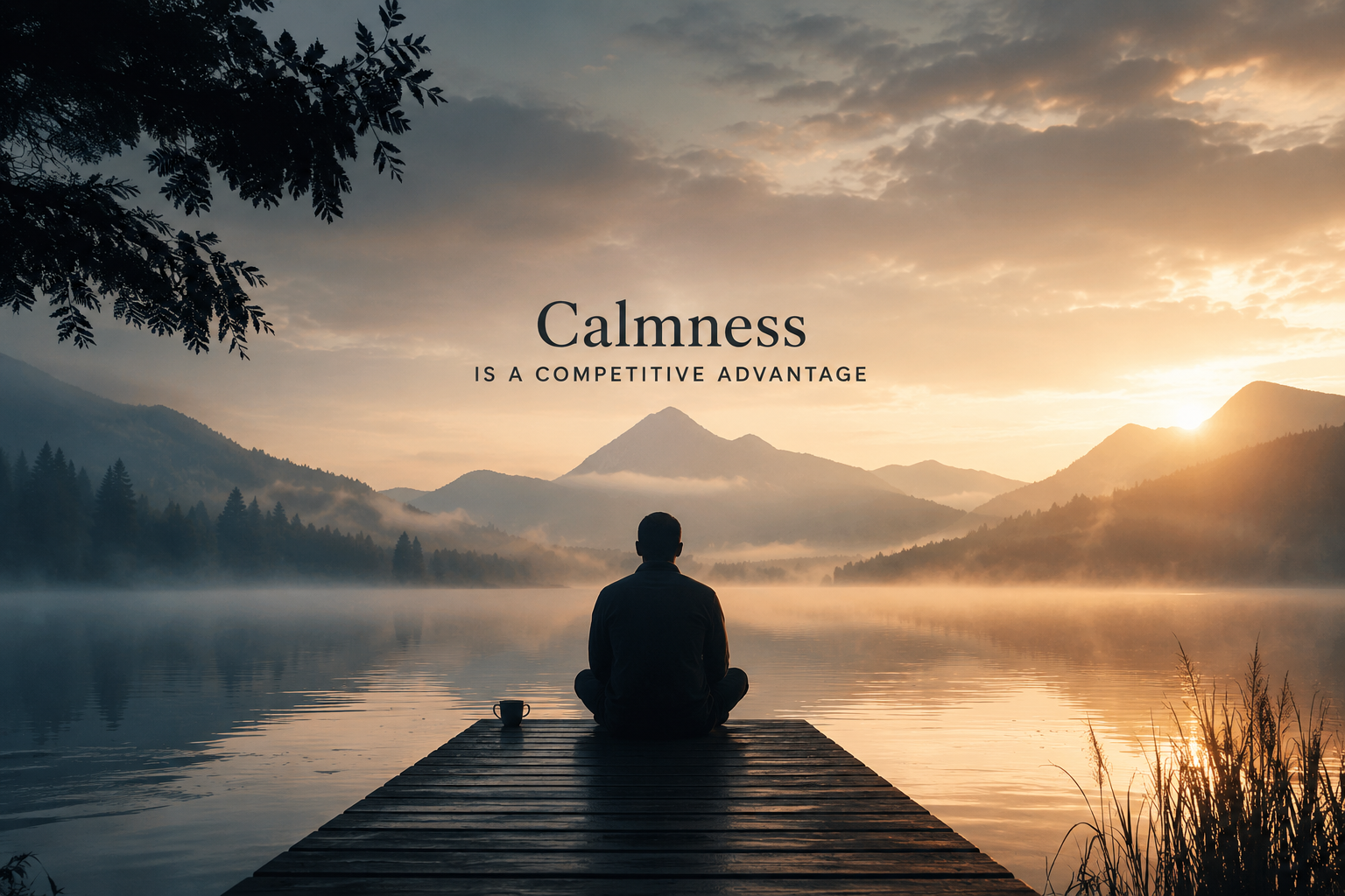 Calmness Is a Competitive Advantage